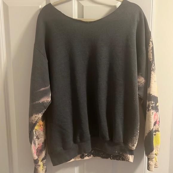 Unisex Wide Neck Sweatshirt - Picture 6 of 6